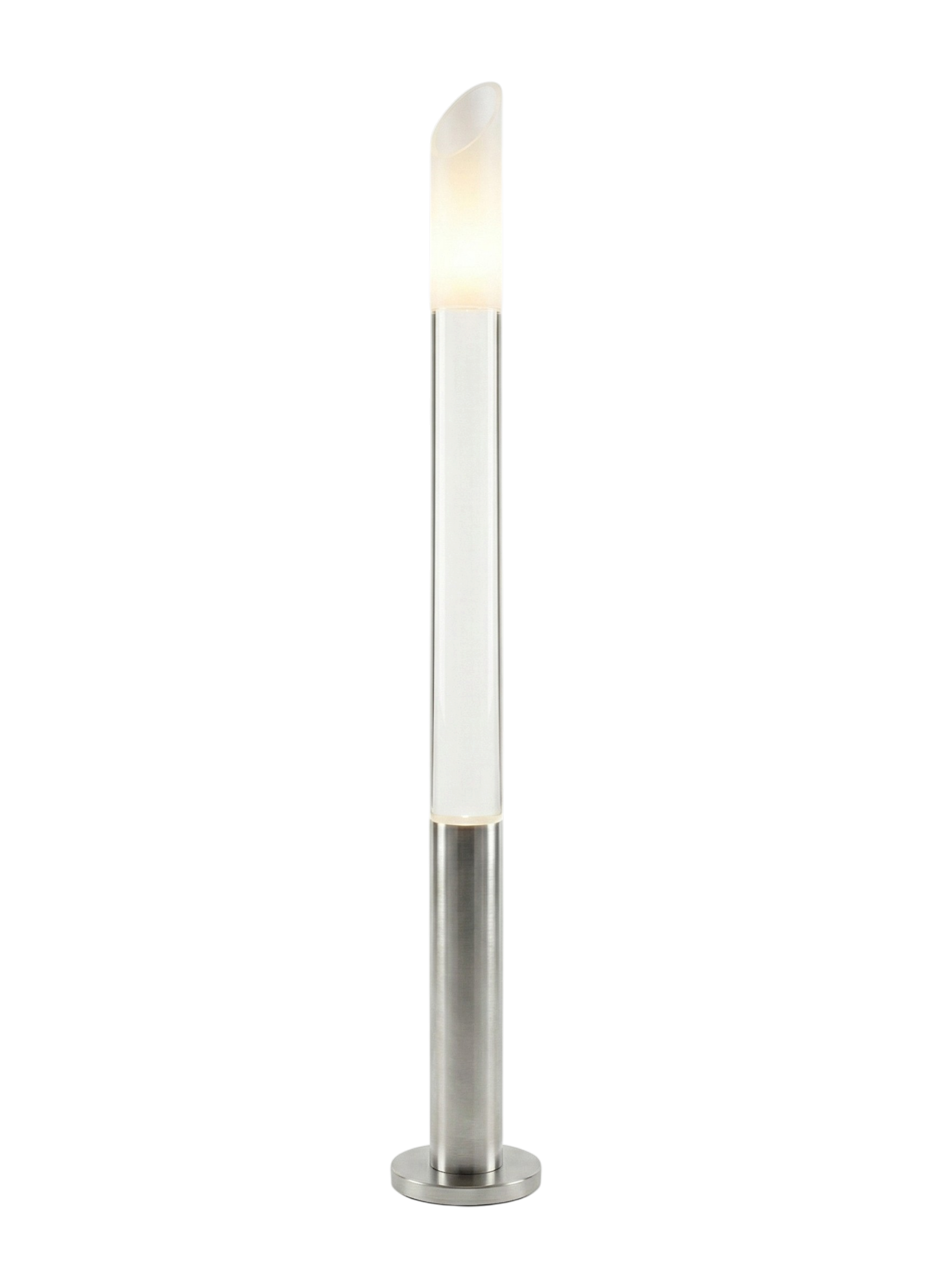 Lampioncino LED da esterno Serie Bamboo in Acciaio Inox e PMMA